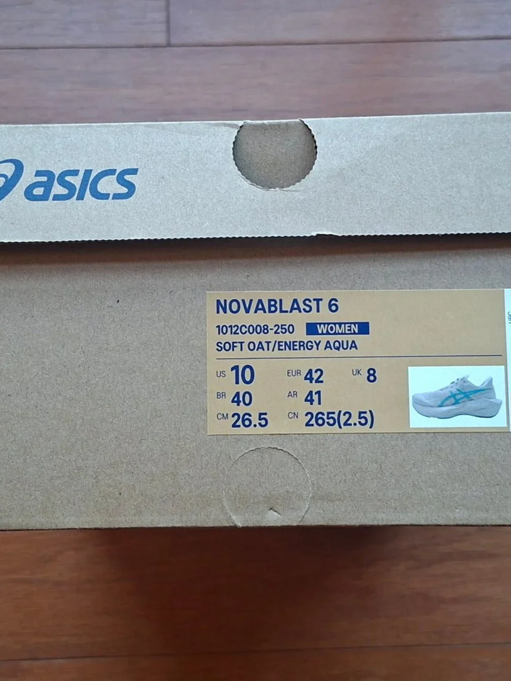 Brand New Asics Novablast 6 - Women's Size 10